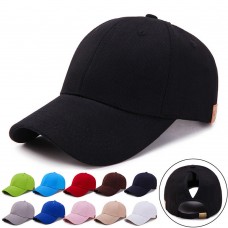 Mujer Summer Ponytail Baseball Mesh Cap Snapback Hat Outdoor Sport Topee Caps  eb-41945048